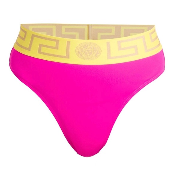 Versace Greca Border Bikini Briefs - Picture 6 of 9